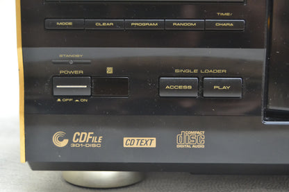 Pioneer ELITE PD-F19 CD Changer * 300 Discs * No Wood Panels * Fully Serviced * Remote
