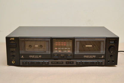 JVC TD-W503 Double Cassette Deck * Fully Serviced * New Belts
