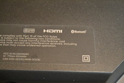 Polk Audio SIGNA S4 Soundbar * Wireless Sub * Manual * Remote