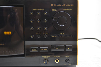 Pioneer ELITE PD-F19 CD Changer * 300 Discs * No Wood Panels * Fully Serviced * Remote