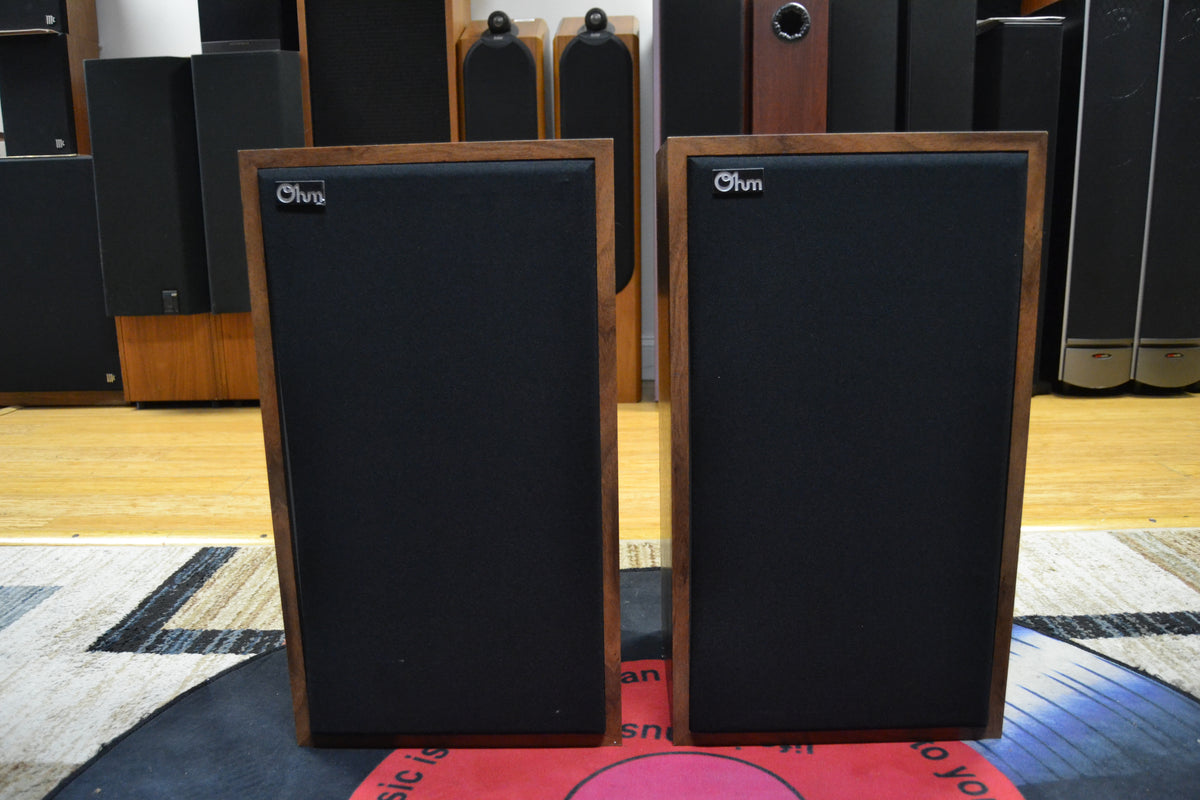 Ohm Acoustics K2 Bookshelf Speakers * Fully Serviced