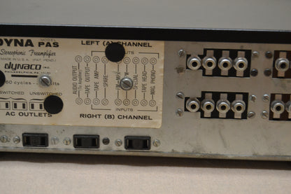 Dynaco Dyna PAS 3 Stereo Tube Preamplifier * Fully serviced and restored to factory specs *