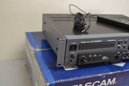 Tascam CD-RW901 CD Recorder/Player * Wired Remote * Box * Printed Manual