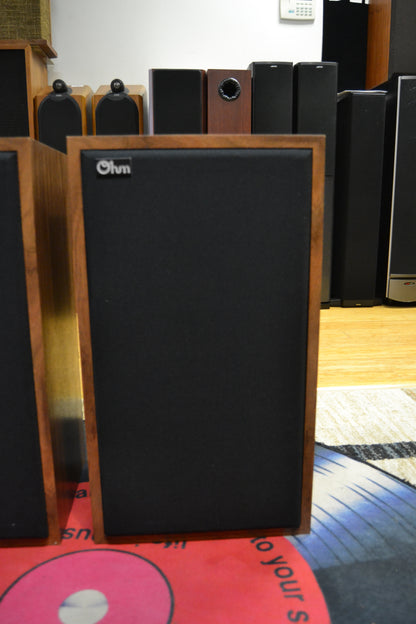 Ohm Acoustics K2 Bookshelf Speakers * Fully Serviced