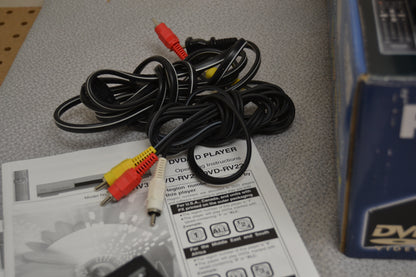 Panasonic DVD-RV22 DVD Player * Box * manual * Remote