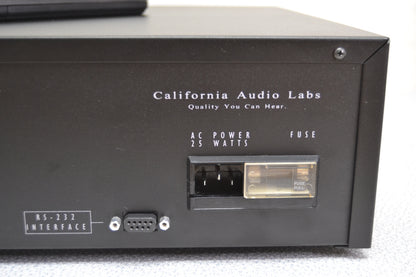 California Audio CL-15 Single CD Player * Remote * Manual * Box