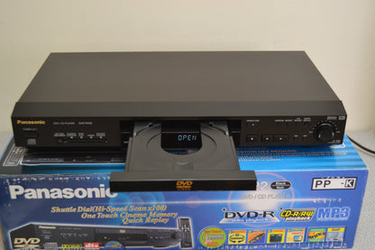 Panasonic DVD-RV22 DVD Player * Box * manual * Remote