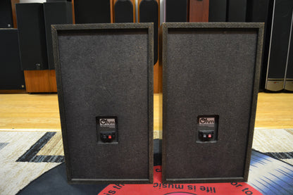 Ohm Acoustics K2 Bookshelf Speakers * Fully Serviced