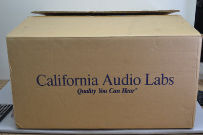 California Audio CL-15 Single CD Player * Remote * Manual * Box