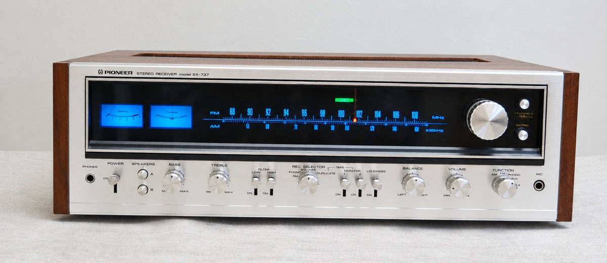 Pioneer SX-737 Stereo Receiver * 35W RMS * Fully Serviced and Recapped *