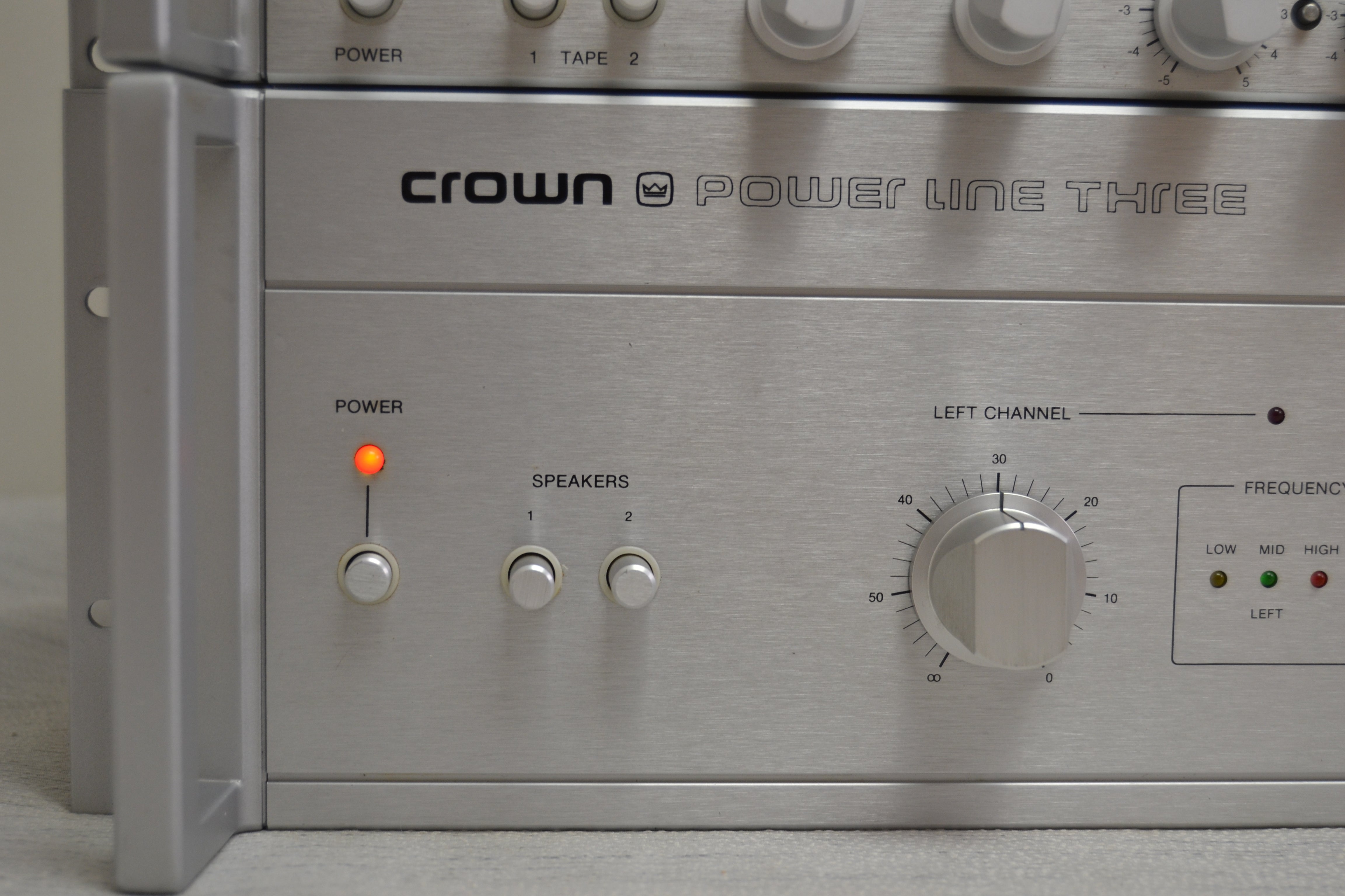 Crown Set * Straight Line Two Preamp * Power Line Three Amplifier * FM Two Tuner * Fully Serviced *