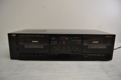 JVC TD-W220J Double Cassette Deck * Box * Fully Serviced * New Belts