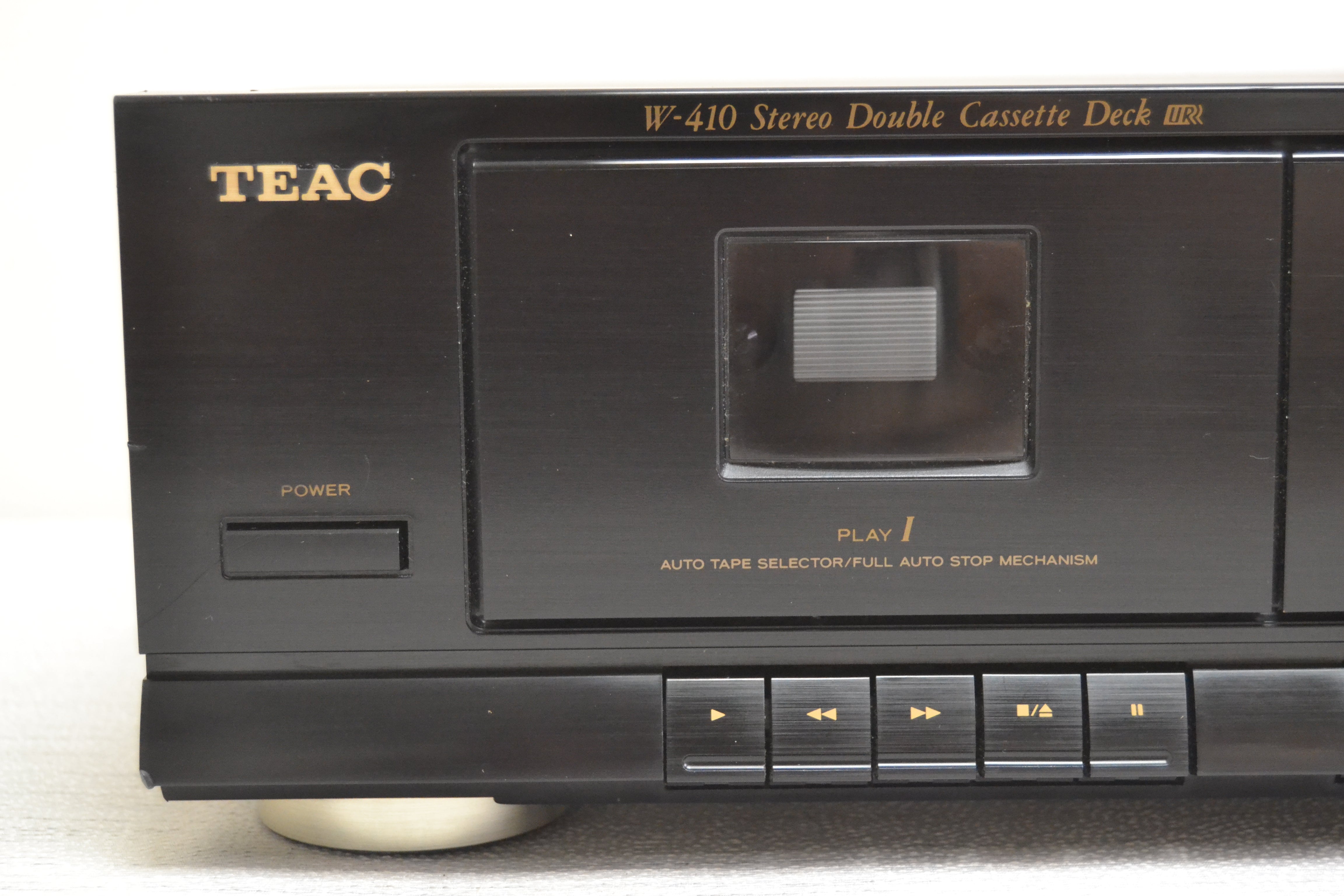Teac W-410 Double Cassette Deck * Fully Serviced * New Belts