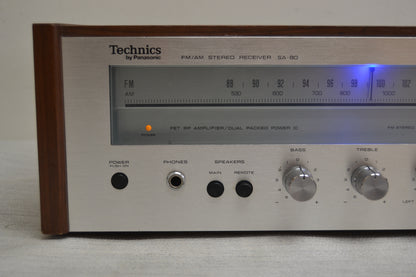 Technics SA-80 Stereo Receiver * 15W RMS * Fully Serviced