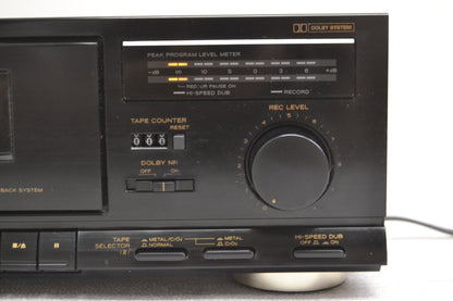 Teac W-410 Double Cassette Deck * Fully Serviced * New Belts