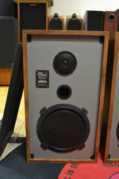 Ohm Acoustics K2 Bookshelf Speakers * Fully Serviced