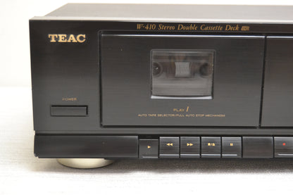 Teac W-410 Double Cassette Deck * Fully Serviced * New Belts