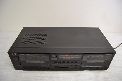 JVC TD-W220J Double Cassette Deck * Box * Fully Serviced * New Belts