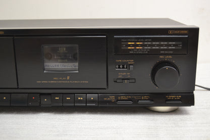 Teac W-410 Double Cassette Deck * Fully Serviced * New Belts