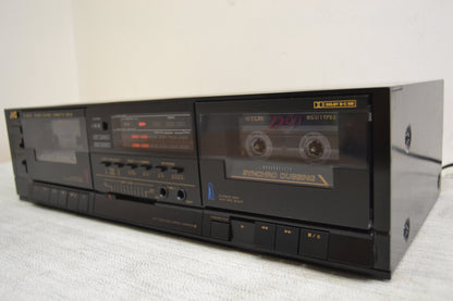 JVC TD-W220J Double Cassette Deck * Box * Fully Serviced * New Belts