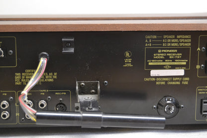Pioneer SX-737 Stereo Receiver * 35W RMS * Fully Serviced and Recapped *