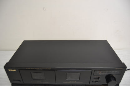Teac W-410 Double Cassette Deck * Fully Serviced * New Belts