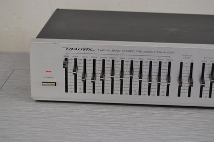 Realistic 31-2009 Graphic Equalizer
