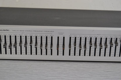Realistic 31-2009 Graphic Equalizer