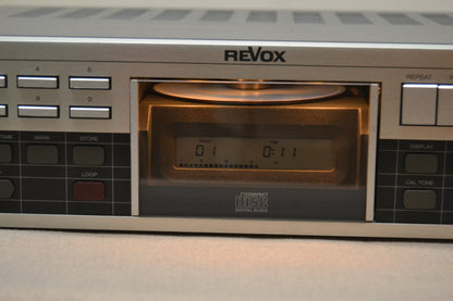 Revox B225  Compact Disc Player (1985) * Fully Serviced and Restored to Factory Specs * Original Box