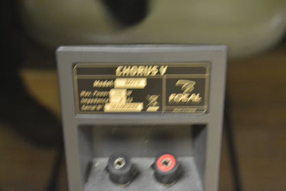 FOCAL Chorus 5 807V Bookshelf with Original Stands