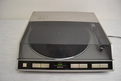 Denon DP-15F Direct Drive Turntable * Fully Serviced * 120V Switched *