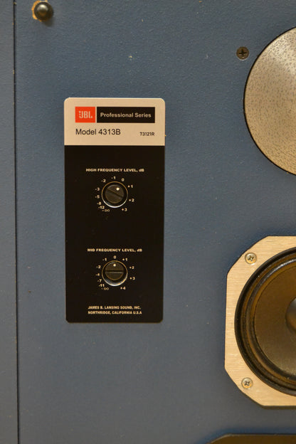 JBL 4313B Studio Monitor Speakers