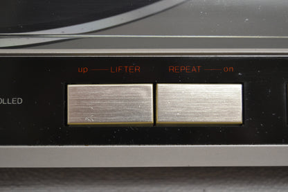 Denon DP-15F Direct Drive Turntable * Fully Serviced * 120V Switched *