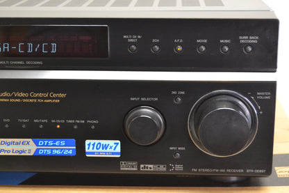 Sony STR-DE897 Stereo Receiver * Remote * Box * 100W RMS