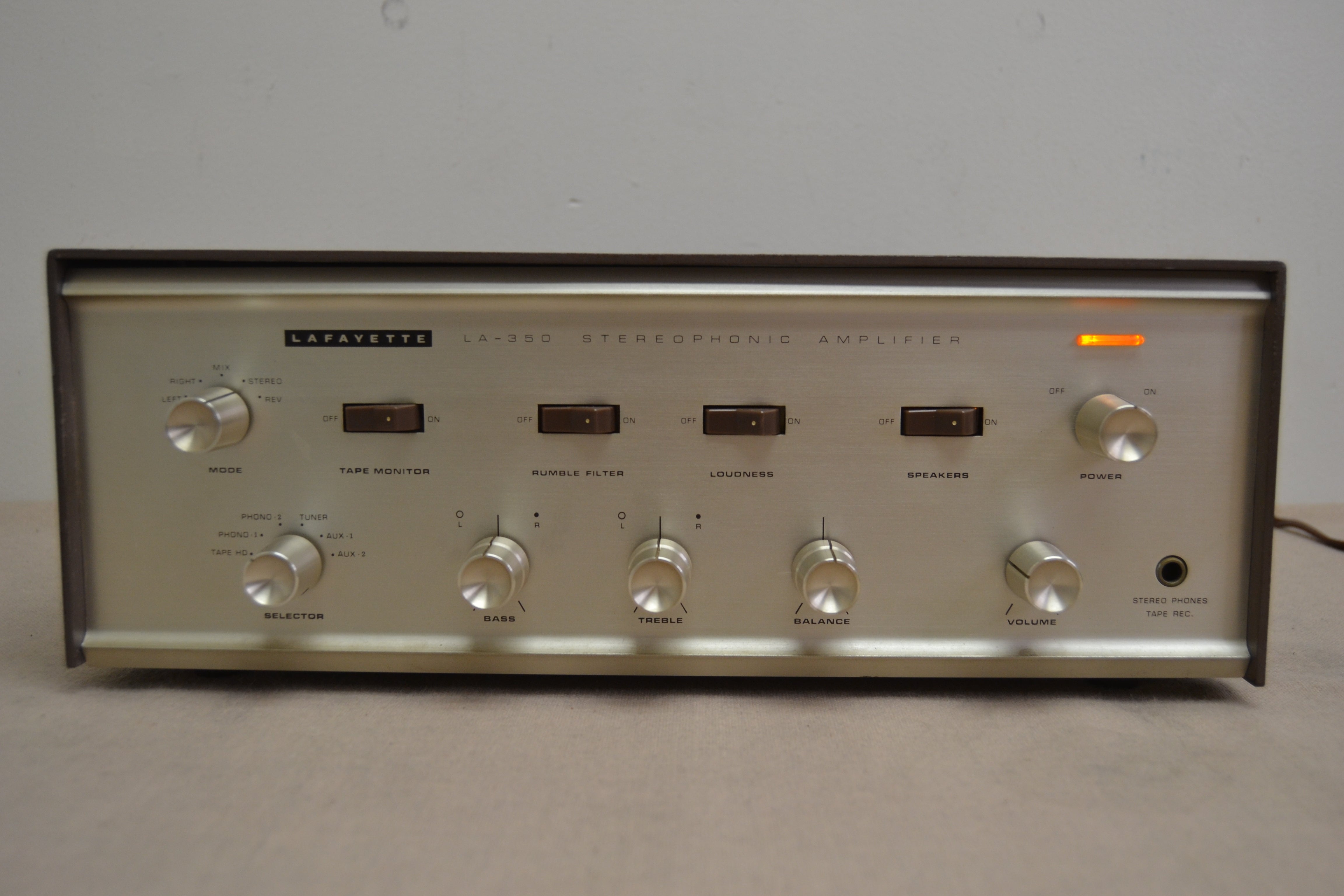 Lafayette LA-350 Tube Integrated Amplifier * Fully Serviced and Restored *