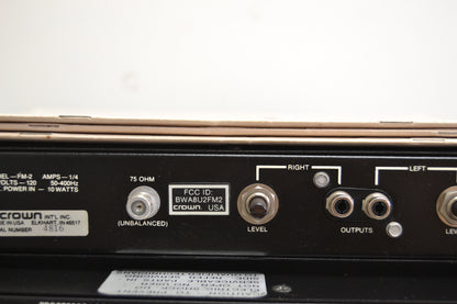 Crown Set * Straight Line Two Preamp * Power Line Three Amplifier * FM Two Tuner * Fully Serviced *