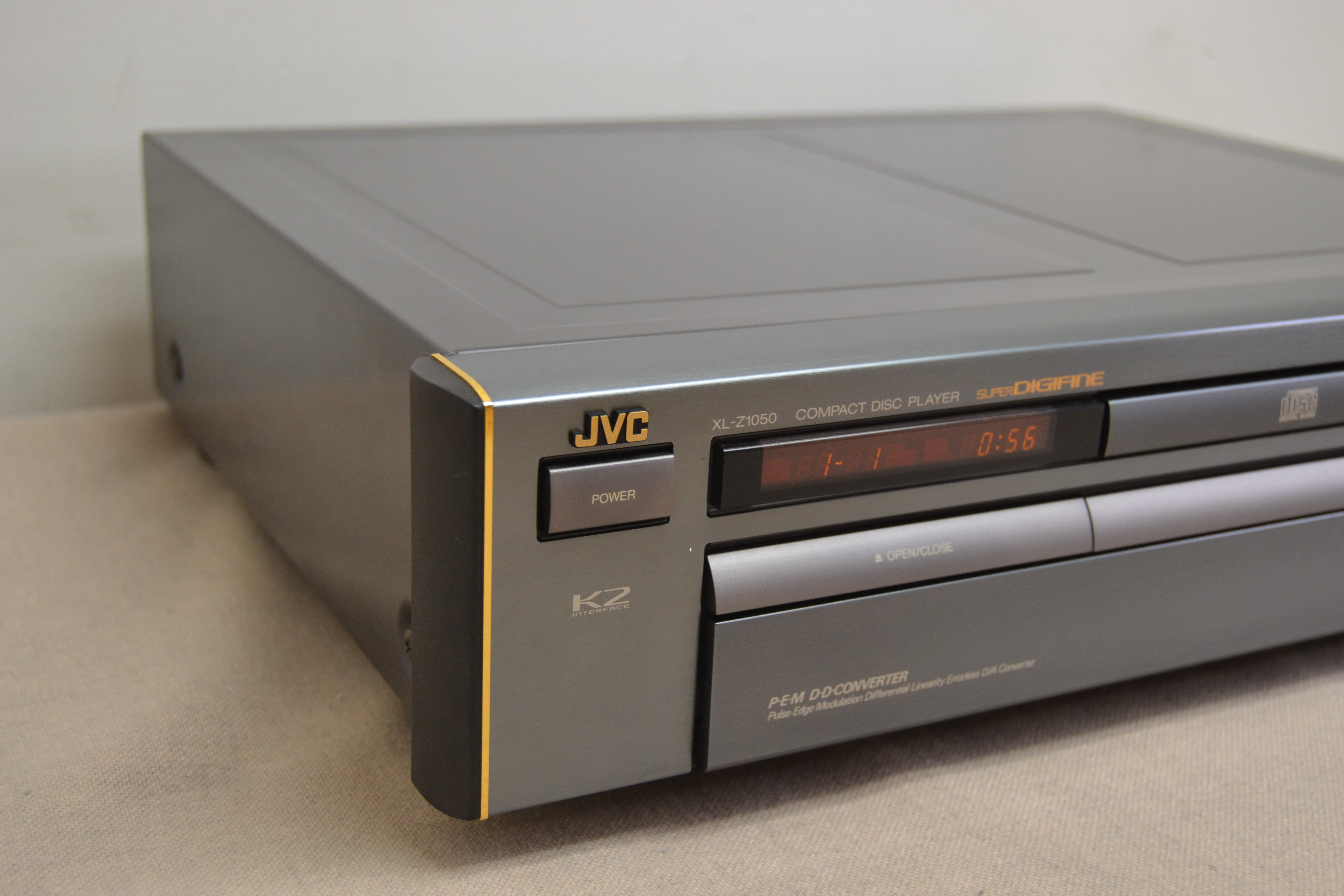 JVC XL-Z1050 Single CD Player * Manual * Remote – The Turntable Store