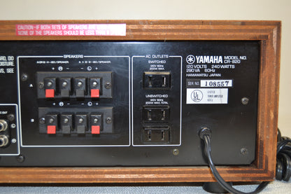 Yamaha CR-820 Stereo Receiver * 50W RMS * Fully Serviced *
