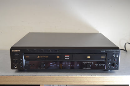 Sony RCD-W500C CD Changer and Recorder
