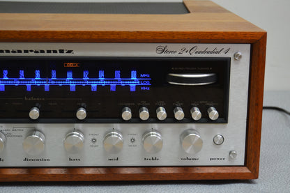 Marantz 4300 Stereo Receiver * 100W RMS x 2 * Original Wood Case * Manual * Fully Serviced * All Original No Recaps !!!