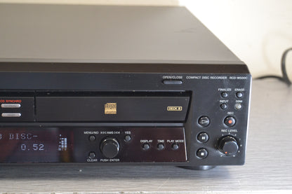 Sony RCD-W500C CD Changer and Recorder