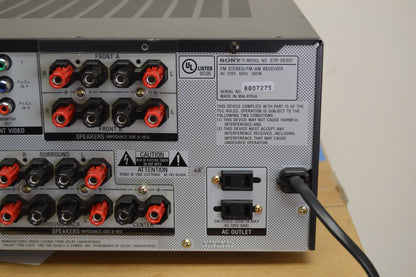 Sony STR-DE897 Stereo Receiver * Remote * Box * 100W RMS