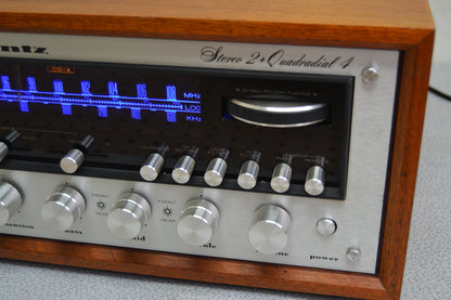 Marantz 4300 Stereo Receiver * 100W RMS x 2 * Original Wood Case * Manual * Fully Serviced * All Original No Recaps !!!