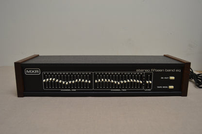 MXR Stereo 15 Band Graphic Equalizer Model 127