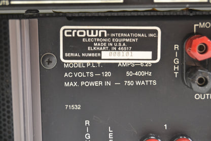 Crown Set * Straight Line Two Preamp * Power Line Three Amplifier * FM Two Tuner * Fully Serviced *