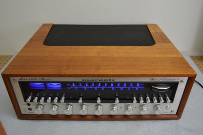 Marantz 4300 Stereo Receiver * 100W RMS x 2 * Original Wood Case * Manual * Fully Serviced * All Original No Recaps !!!