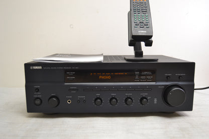 Yamaha RX-497 Stereo Receiver * 75W RMS * Remote * Manual * Fully Serviced