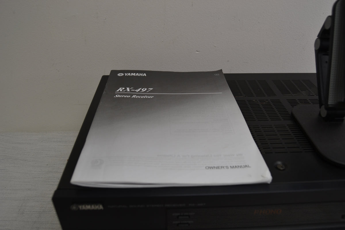 Yamaha RX-497 Stereo Receiver * 75W RMS * Remote * Manual * Fully Serviced
