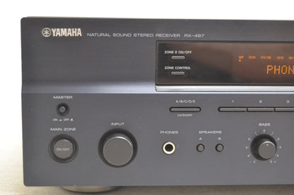 Yamaha RX-497 Stereo Receiver * 75W RMS * Remote * Manual * Fully Serviced