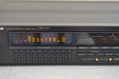 Pioneer GR-777 Graphic Equalizer